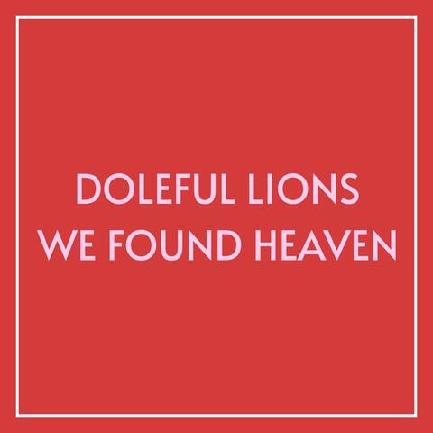 We Found Heaven album art
