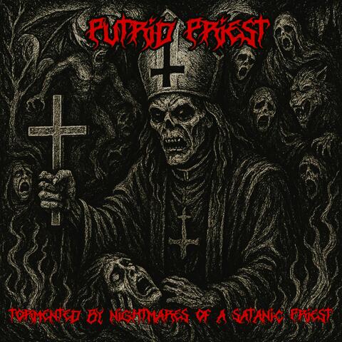 Tormented by Nightmares of a Satanic Priest album art