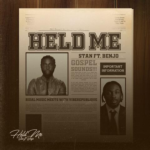 Held me album art