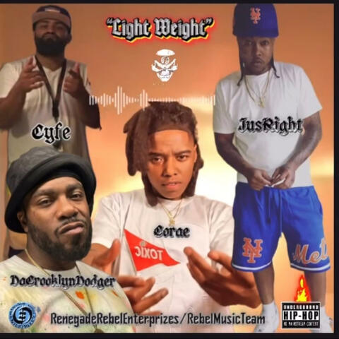 Light Work (feat. JusRight, Corae & Cyph) album art