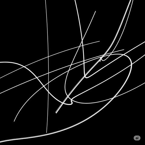 White lines album art