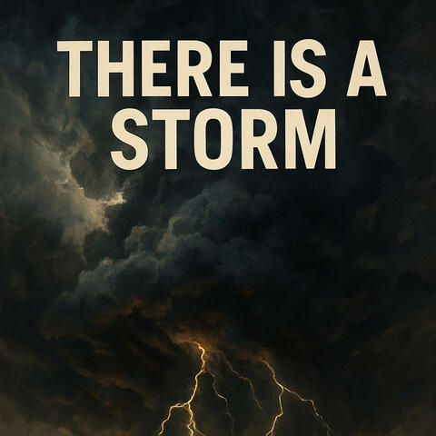 There is a storm album art