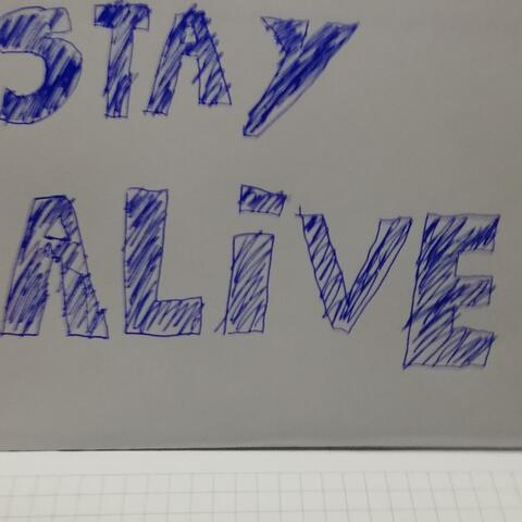 Stay alive album art