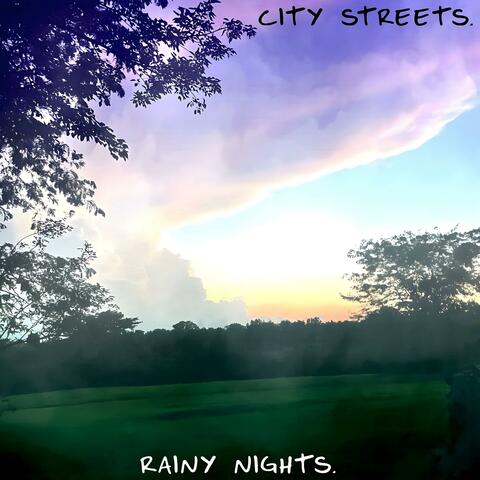 city streets. album art