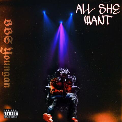 ALL SHE WANT album art