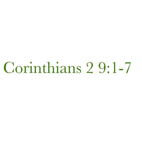Corinthians 2 9 1-7 (Radio Edit) album art
