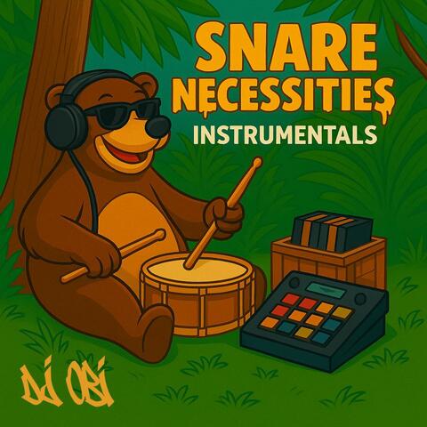 Snare Necessities (Instrumentals) album art