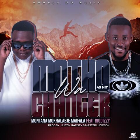 MOTHO WA CHANGER 45 HITT DOUDOUBLE00 x BIODIZY album art