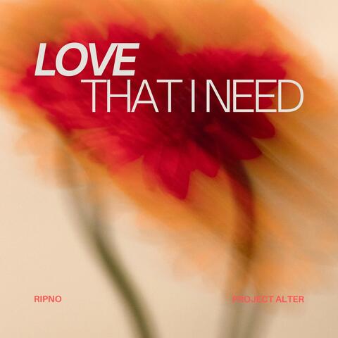 Love That I Need album art