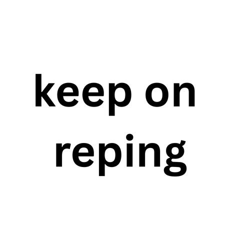 keep on reping album art