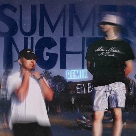 SUMMER NIGHTS (REMIX) album art