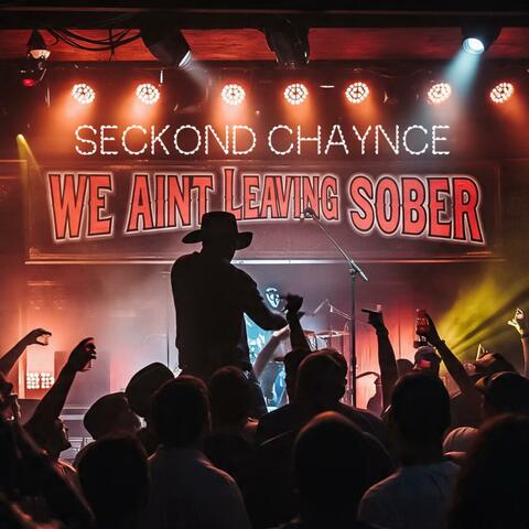 WE AINT LEAVING SOBER album art