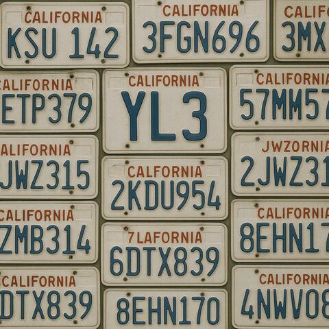 California Tags album art