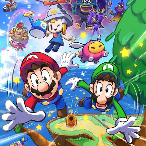 Mario N Luigi album art