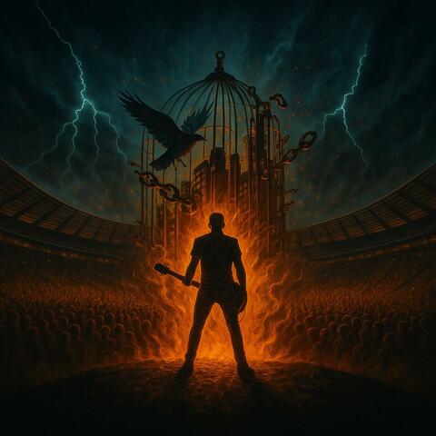 Caged album art