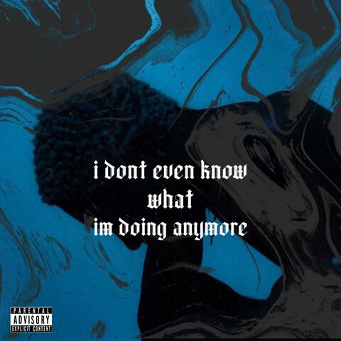 I DONT EVEN KNOW WHAT IM DOING ANYMORE album art