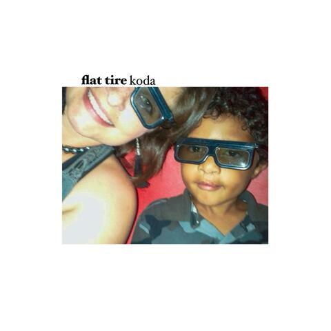 flat tire album art