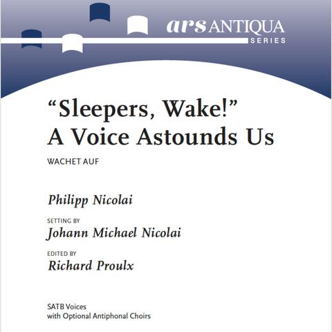 "Sleepers, Wake!" A Voice Astounds Us (feat. Richard Proulx) album art