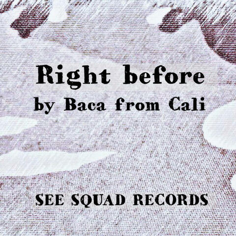 Right before album art