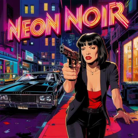 Neon Noir ft.Glitch album art