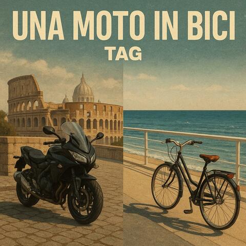 Una moto in bici album art