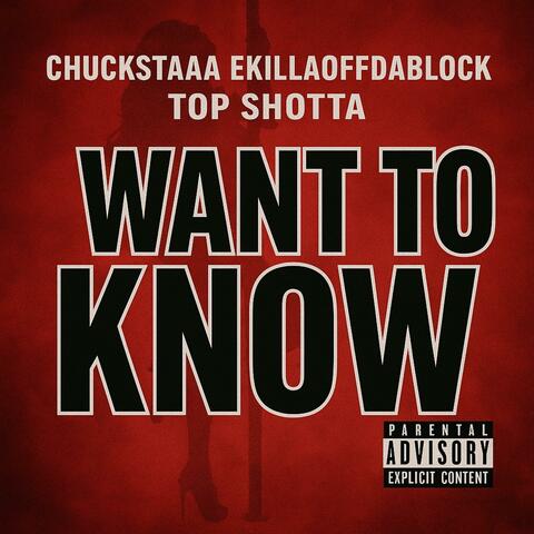 WANT TO KNOW (feat. Ekillaoffdablock & Top Shotta) album art