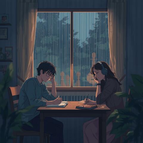 Indian Lofi for a Rainy Day album art