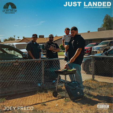 JUST LANDED album art