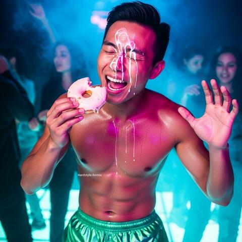 A Shirtless Asian Man Eating A Donut (Hard Mix) album art