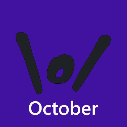 October album art
