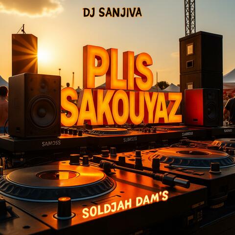 Plis sacouyaz (dj sanjiva) album art
