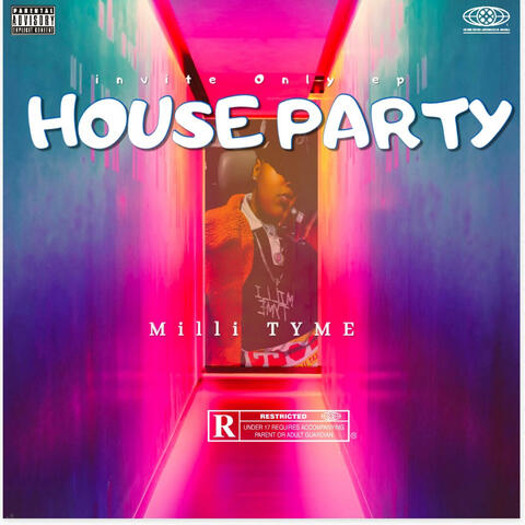 The House Party invite only album art