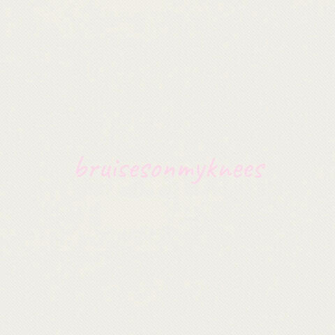 bruisesonmyknees album art