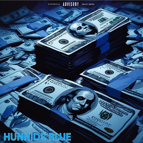 HUNNIDS BLUE album art