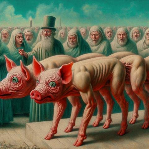 SCHOOL OF PIGS album art