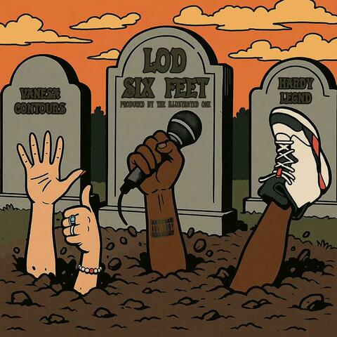 Six Feet (feat. Vanesa Contours & Hardy Legnd) album art
