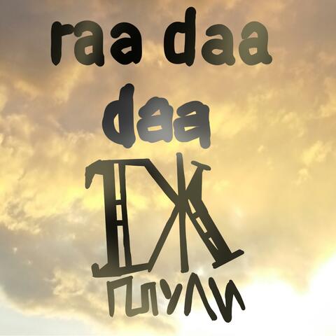 raa daa daa album art
