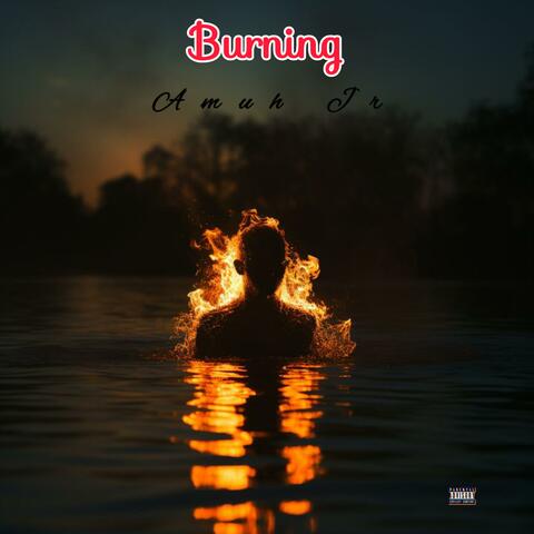 Burning album art