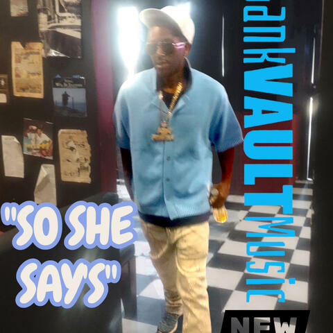 SO SHE SAYS album art