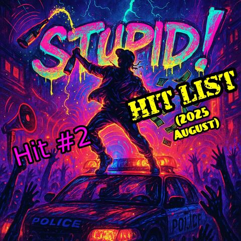 Rave Alarm Hit List 2025 August album art