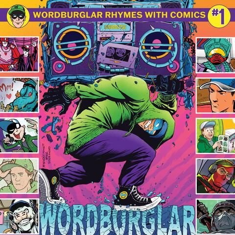 Wordburglar Rhymes With Comics #1 album art