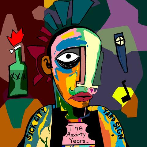 the anxiety years album art