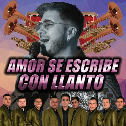 Amor se escribe con llanto album art