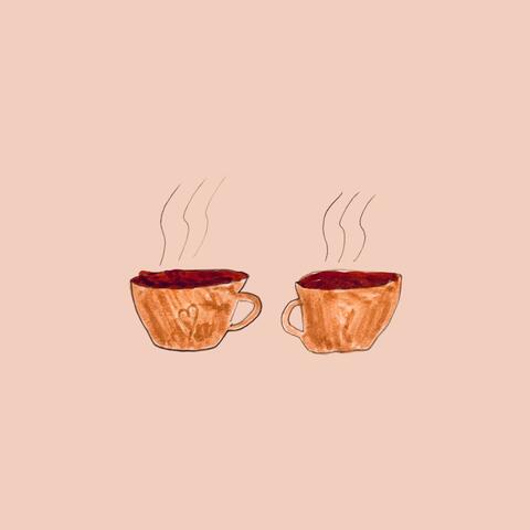 cortado for here. album art