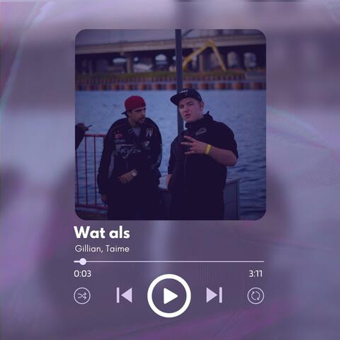 Wat als (feat. TAIME) album art