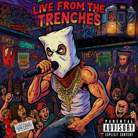 LIVE FROM THE TRENCHES album art