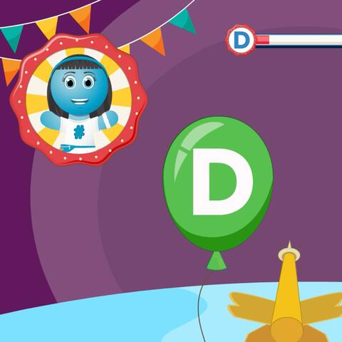 Letter D Song (Pop the Balloon with the Letter D) album art