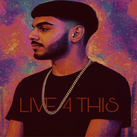 Live 4 This album art