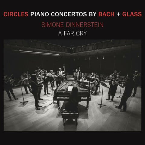 Circles: Piano Concertos by Bach & Glass album art