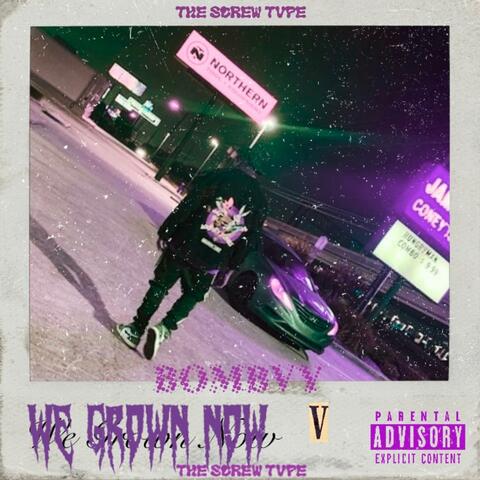 WE GROWN NOW:SCREWMIX album art